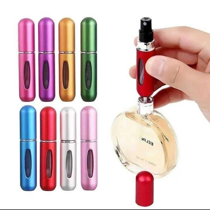 3-Pack Refillable Perfume Atomizers