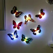 6 LED Butterfly Night Lamps