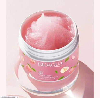 BIOAQUA Peach Exfoliating Gel – Face & Body Care 140G