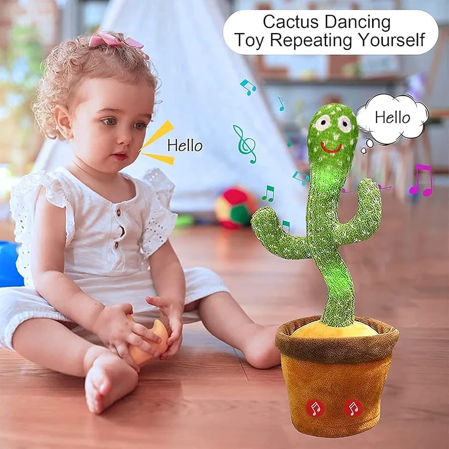 Dancing Cactus Toys For Kids Rechargeable.